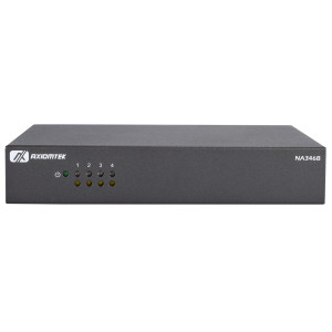 AxiomTek NA346B Network Appliance with Intel Celeron N3350 Processor, 4 LAN, VPN